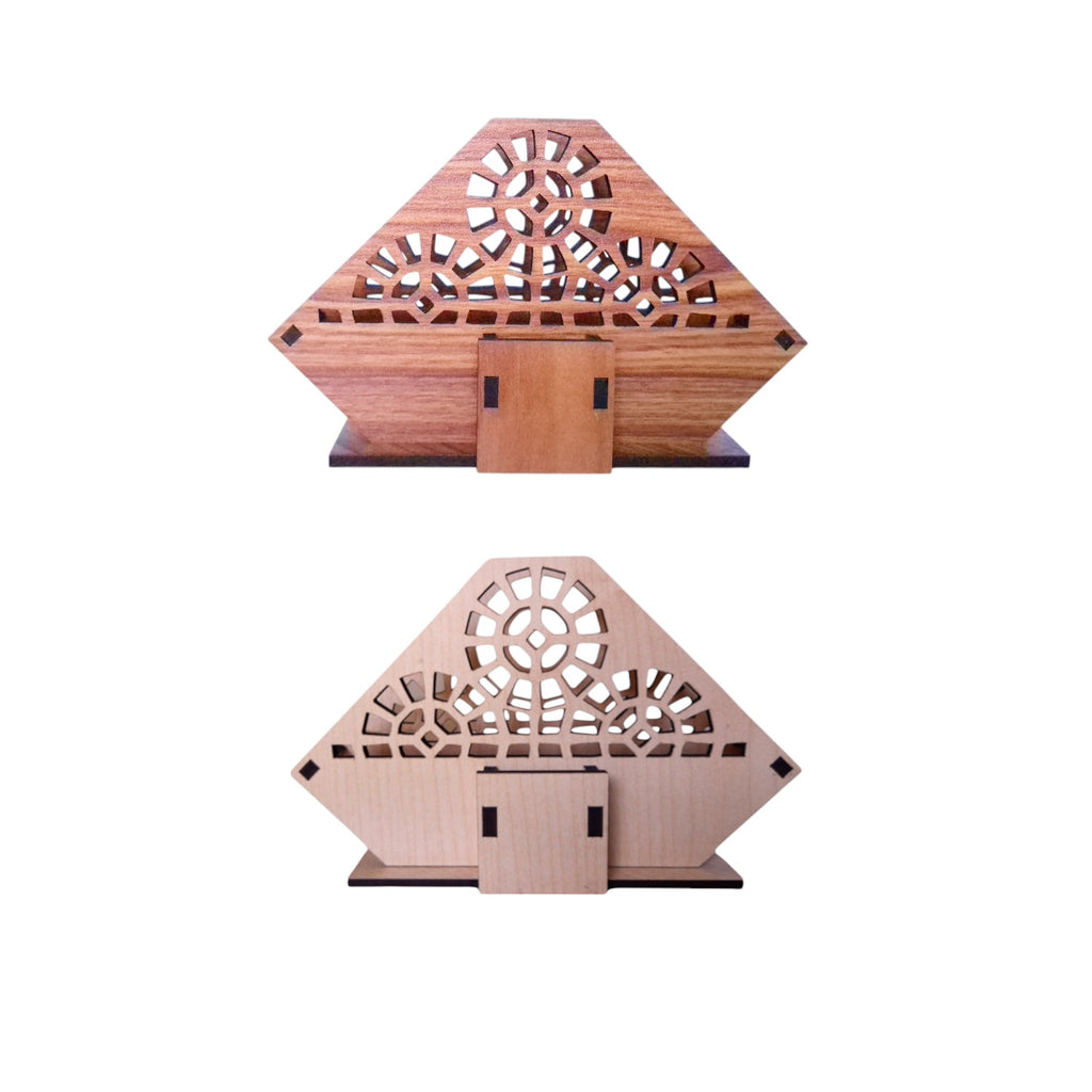 Wooden Cutlery Stand for Kitchen & Dining Table | Spoon, Knife & Fork Holder |3 Compartments & 2 Compartments Combo Set Of 2