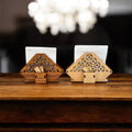 Wooden Cutlery Stand for Kitchen & Dining Table | Spoon, Knife & Fork Holder |3 Compartments & 2 Compartments Combo Set Of 2