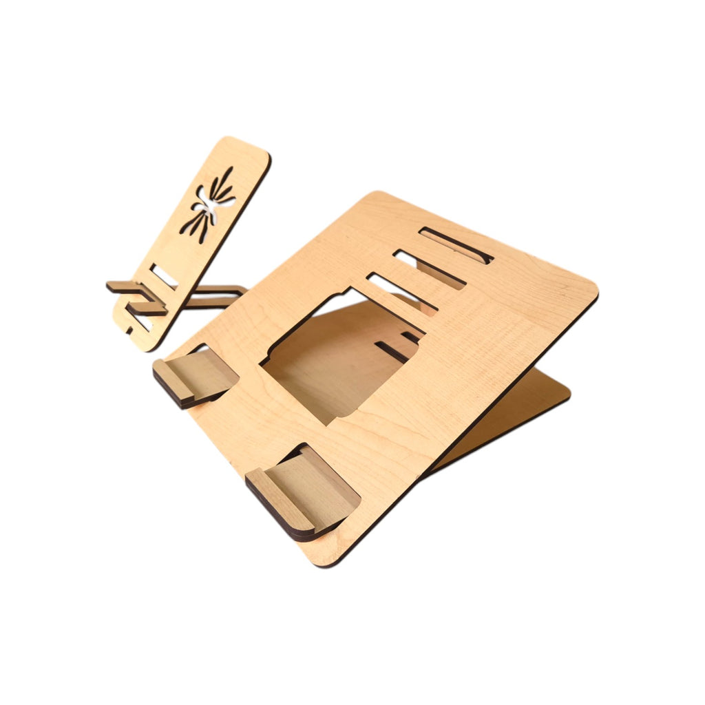 Portable Cross Laptop Stand | Office Desk & Work From Home | Lightweight Portable