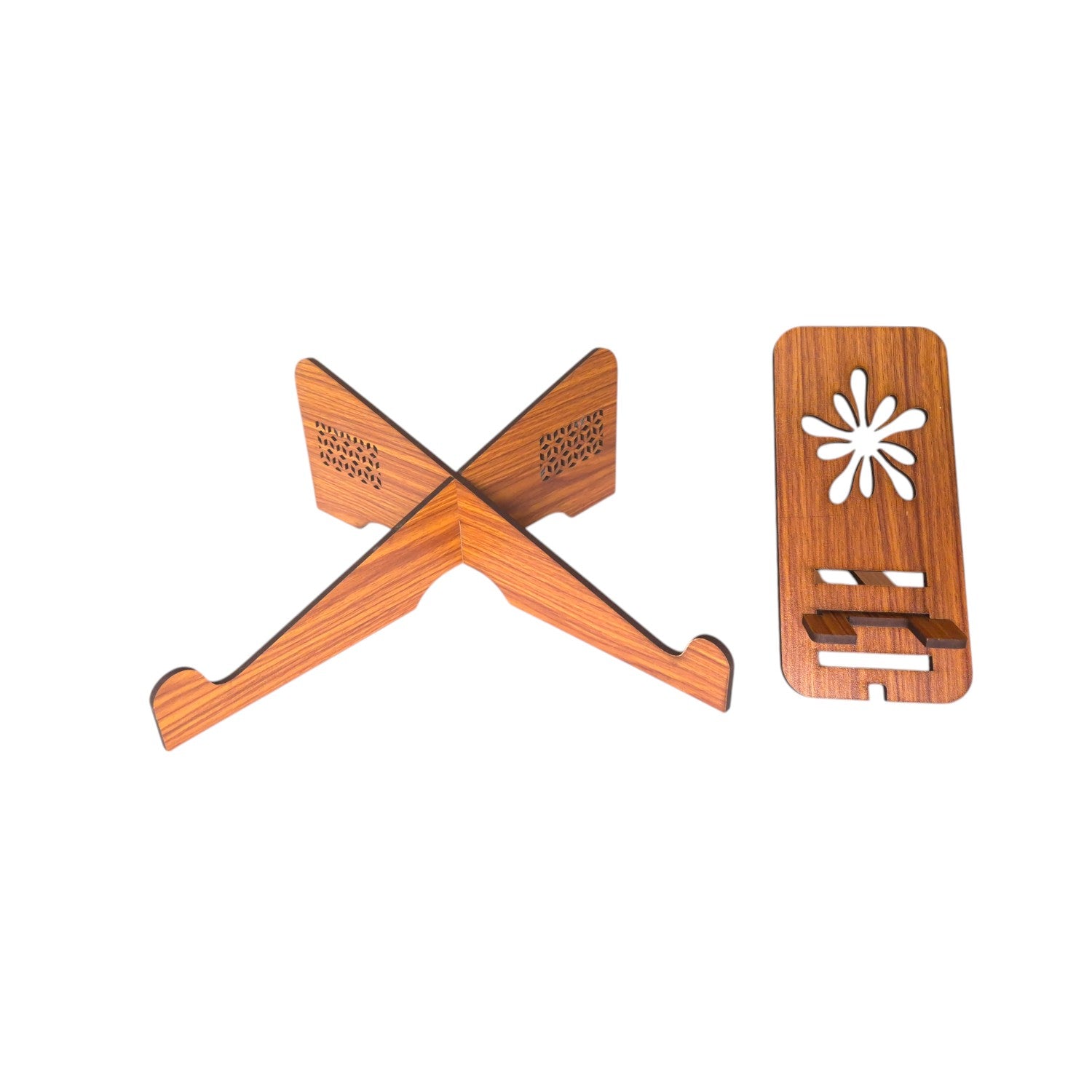 Portable Cross Laptop Stand | Office Desk & Work From Home | Lightweight Portable