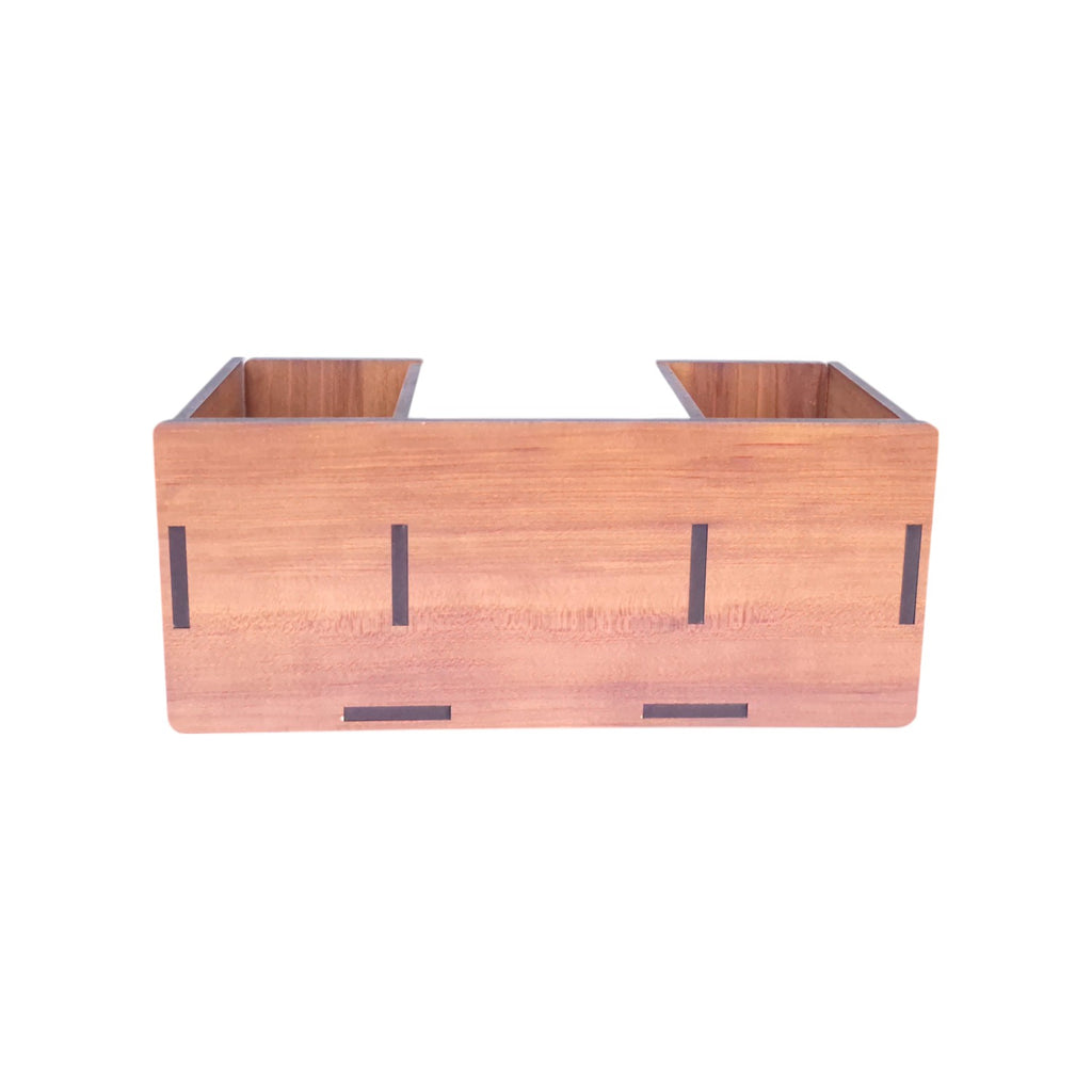 Desk Organizer With Mobile Holder, Remote & Visiting Card Holder | Multipurpose Wooden Pen And Pencil Holder Stand For Office Desk And Study Table.