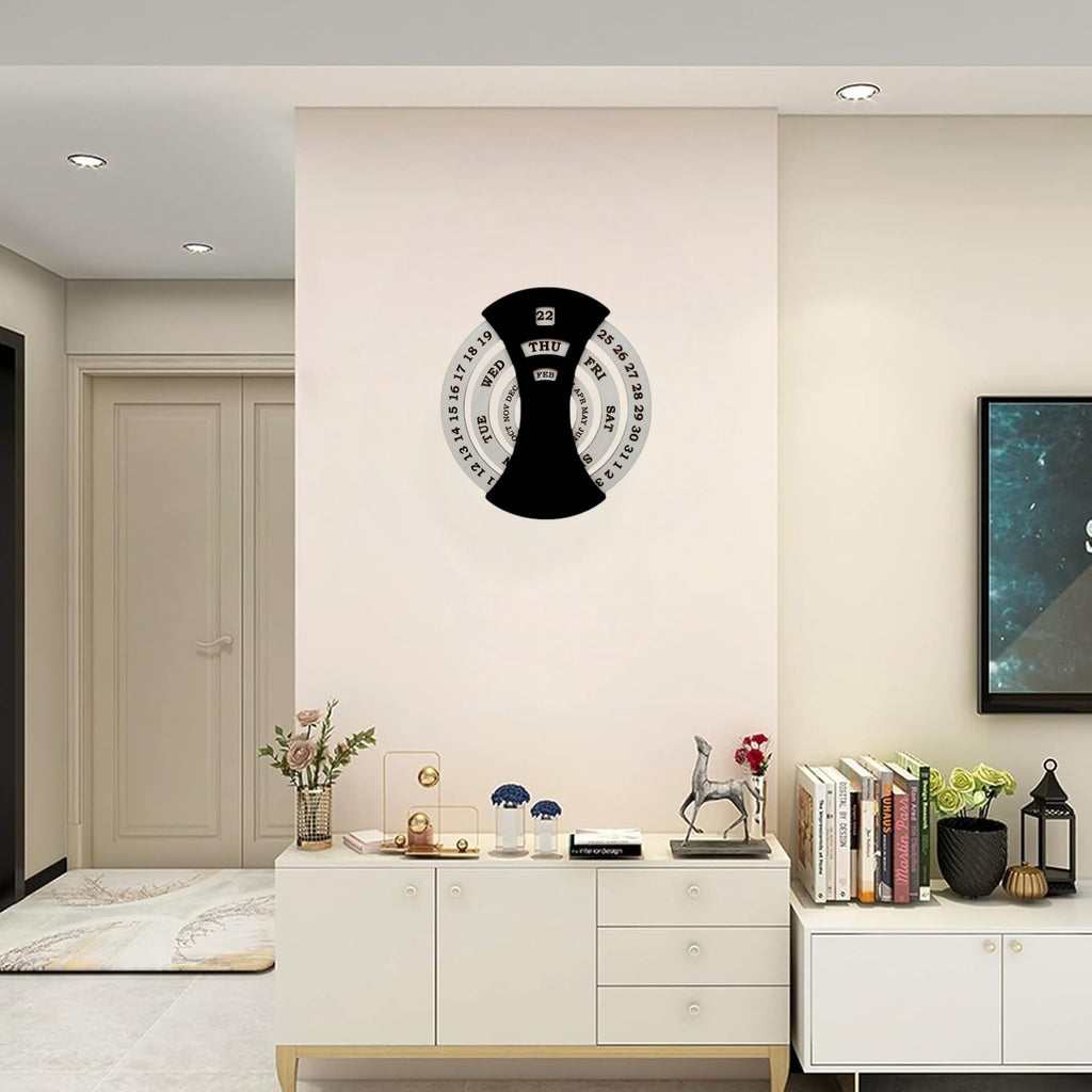 Circular lifetime wooden Wall Calendar for Office and home | |Corporate gifts