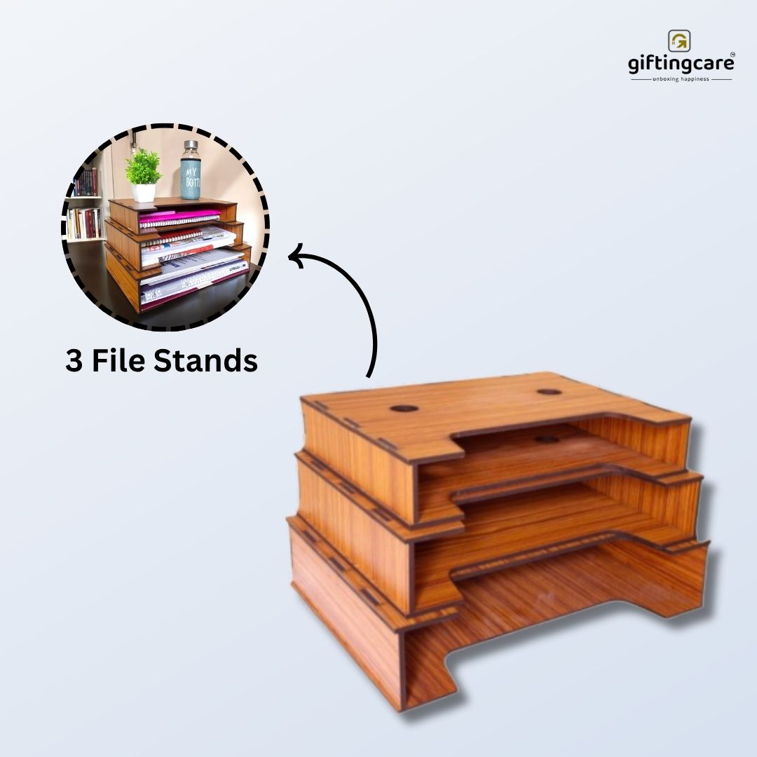File organizers and desktop document trays with 3 box/3-tier horizontal and vertical arrangements suitable for office desks — ideal for sorting papers, files, A4 documents, letters, folders, and more