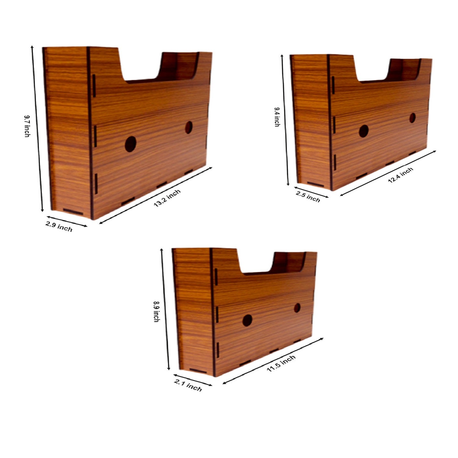 File organizers and desktop document trays with 3 box/3-tier horizontal and vertical arrangements suitable for office desks — ideal for sorting papers, files, A4 documents, letters, folders, and more