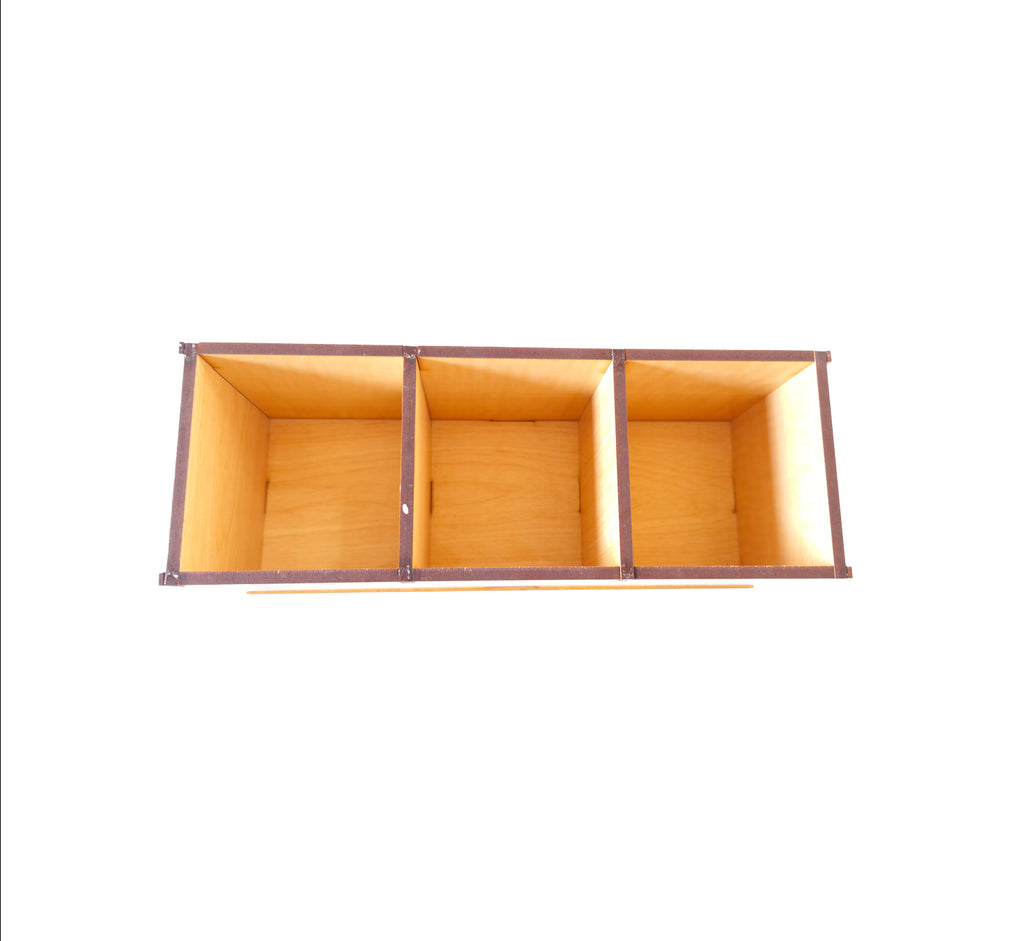 Wooden desk organizers and pen, stationery stands ideal for office and home desks |3 Compartments