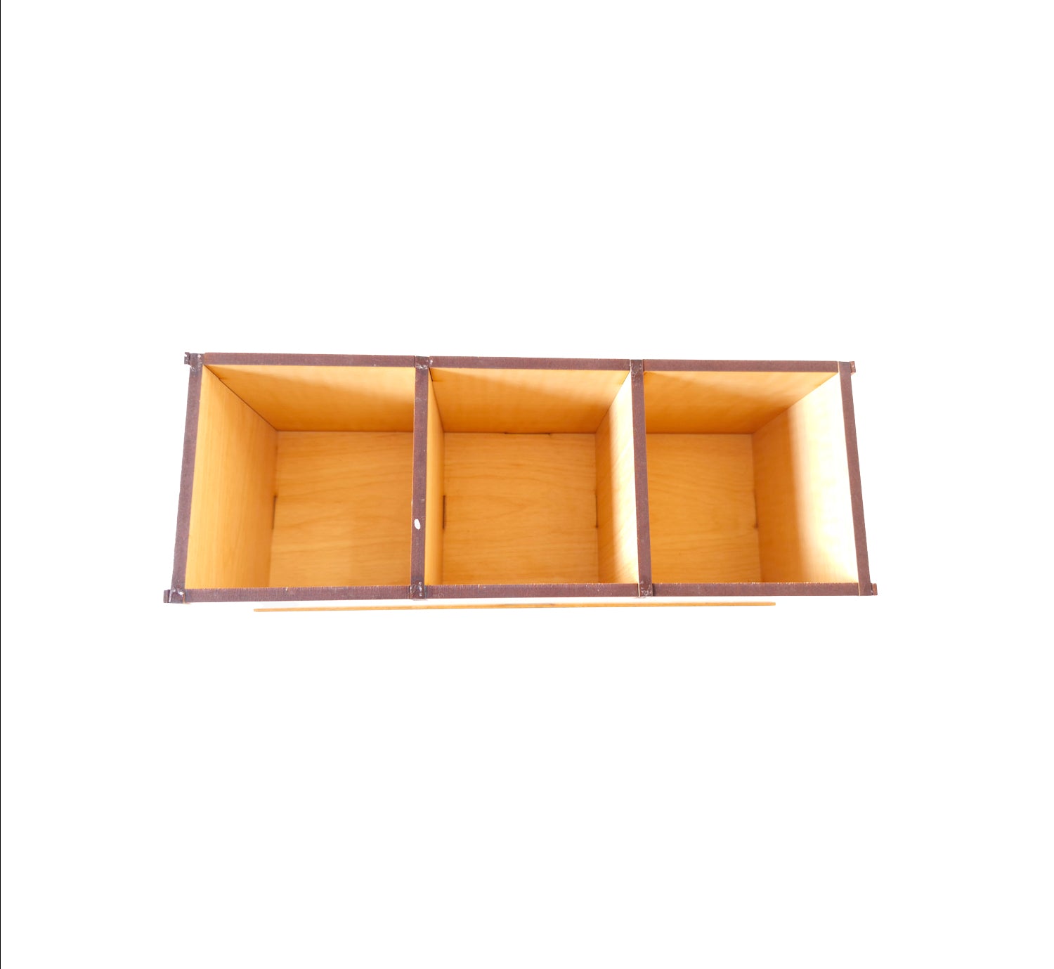 Wooden desk organizers and pen, stationery stands ideal for office and home desks |3 Compartments