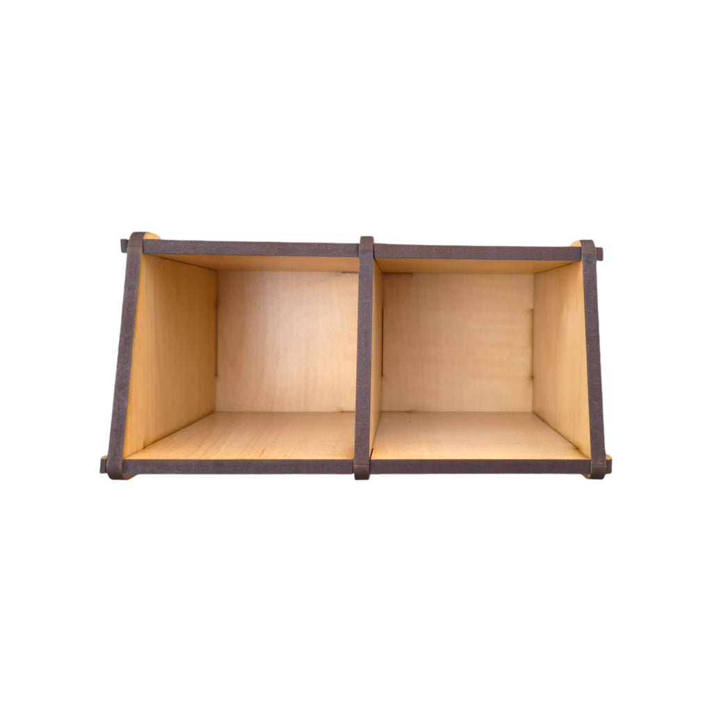 2 Compartment Stationery Holder|Desk Organizer for Professional and Students