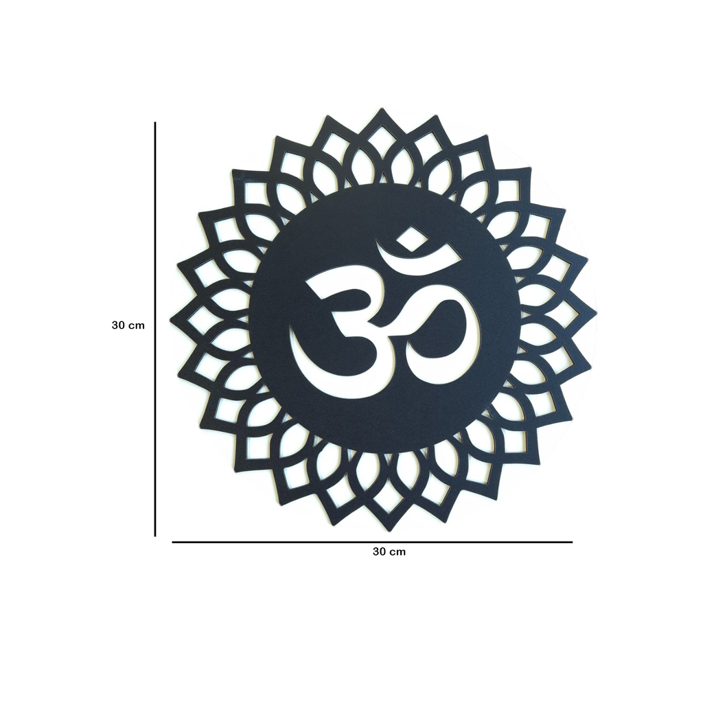 "Wooden Om Wall Design/Om Wall Decor for Living Room, Bed Room, Pooja Room- "