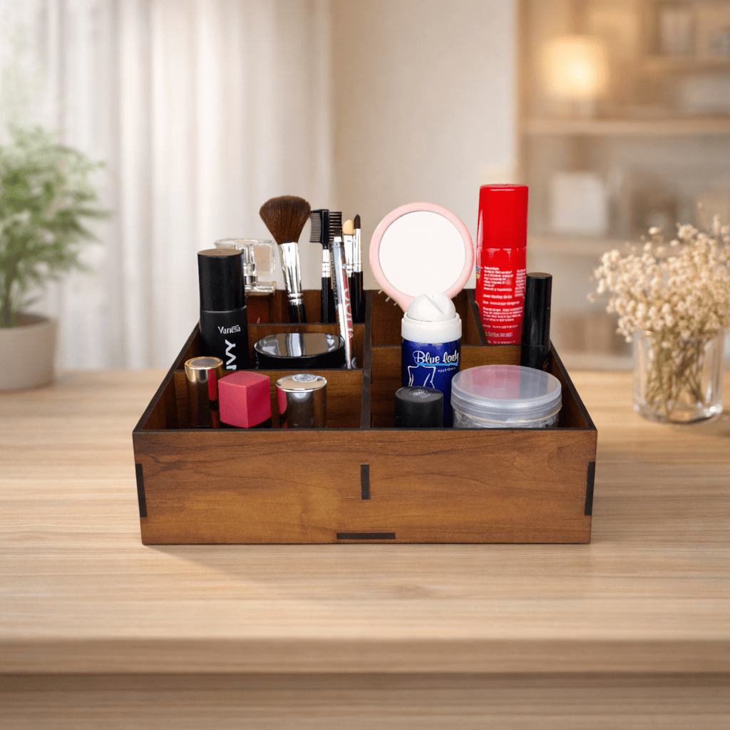 Makeup Storage Box Makeup Organizer Storage Box Cosmetics Storage Box Desk Organizer For Office Table Vanity Box