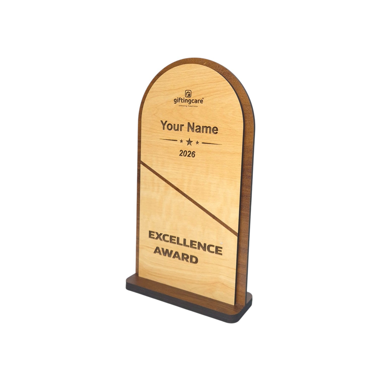 Eco-Friendly MDF Wooden Award – Custom Corporate Gifting Trophy