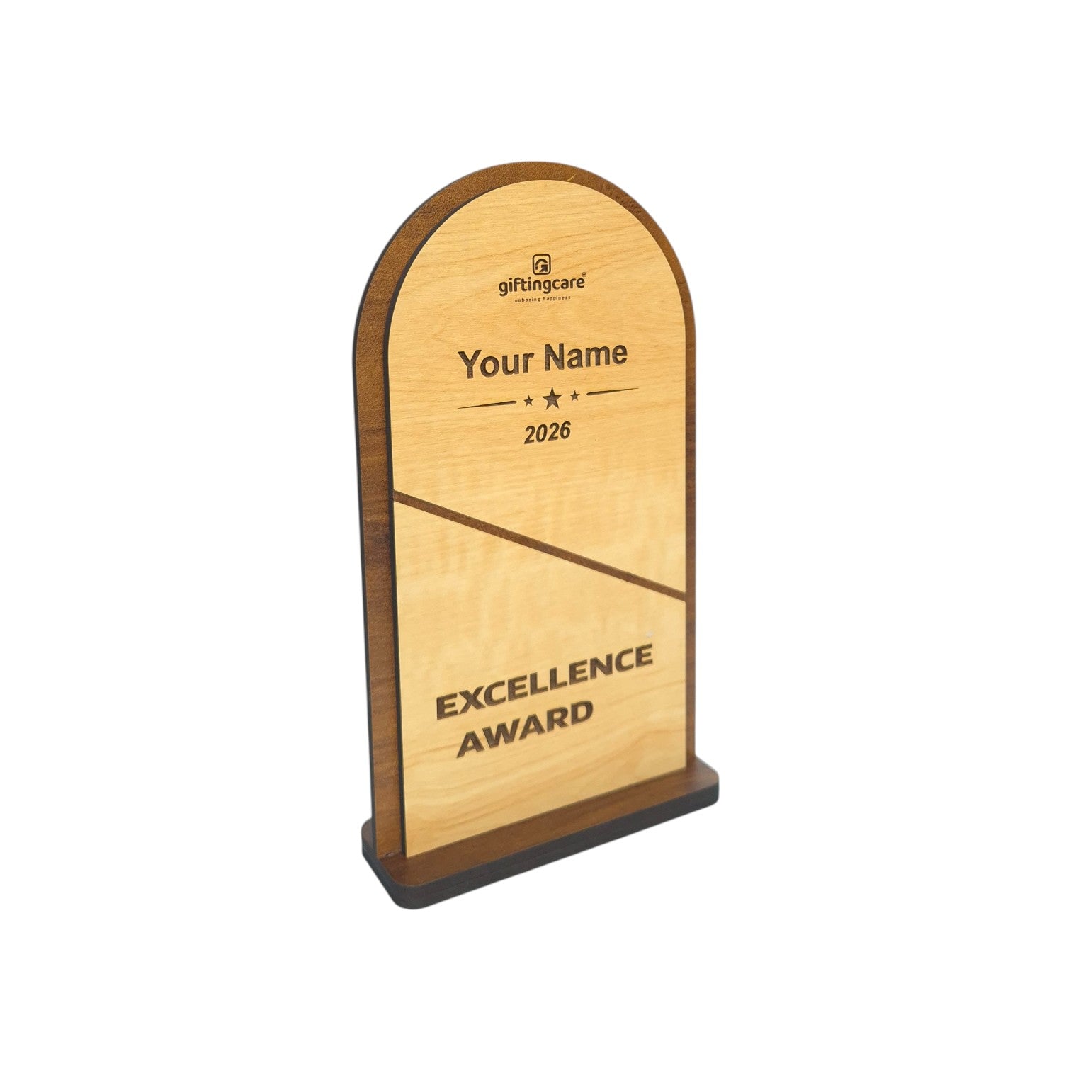 Eco-Friendly MDF Wooden Award – Custom Corporate Gifting Trophy