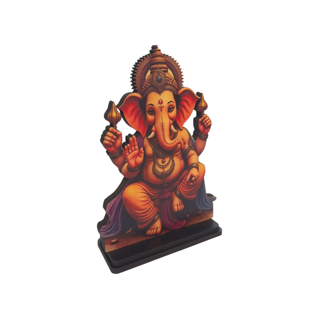 Lord Ganesha God Idol for Car , Home & Office | Ganpati Bappa Murti | Decorative Ganesh Ji Showpiece for  Gift Purpose