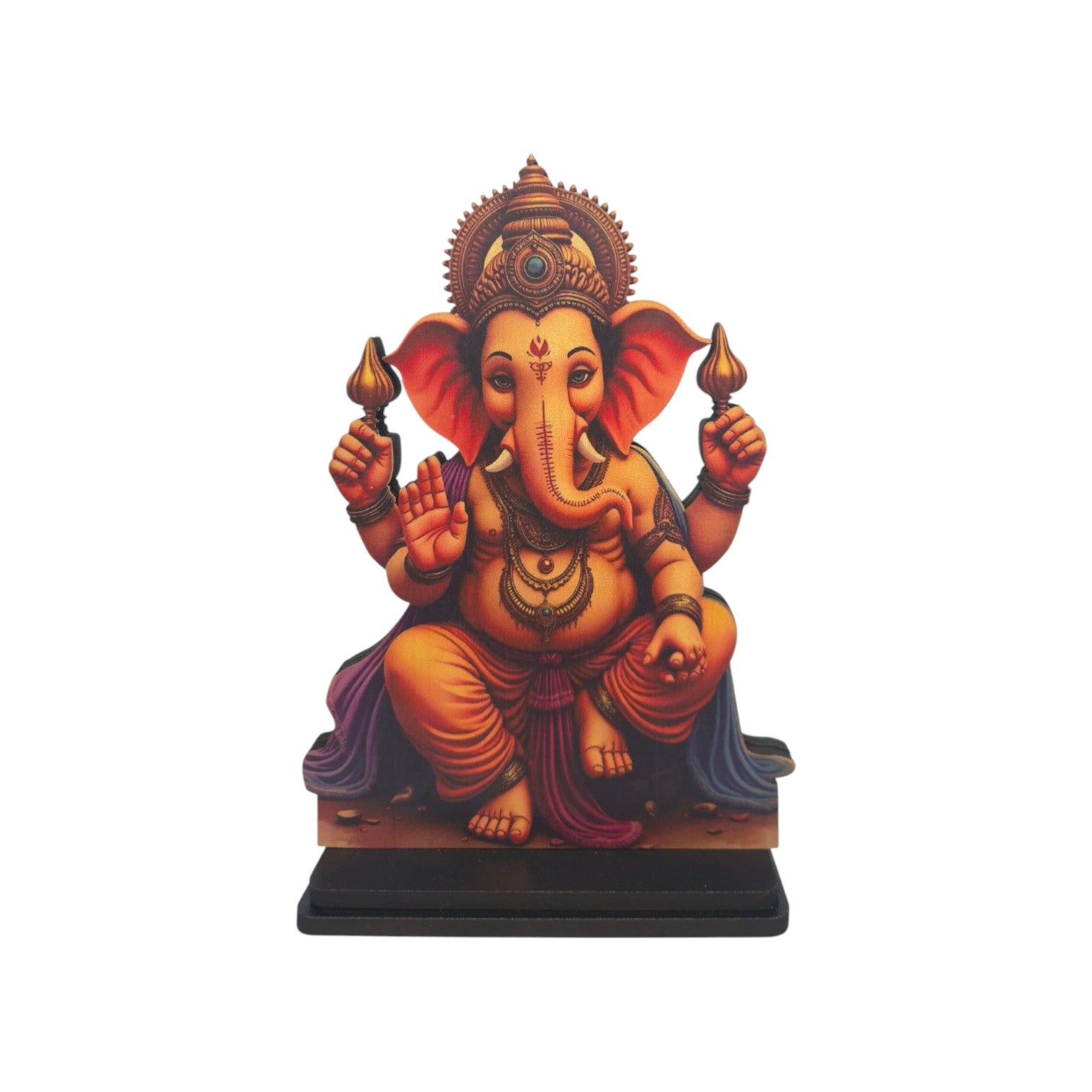Lord Ganesha God Idol for Car , Home & Office | Ganpati Bappa Murti | Decorative Ganesh Ji Showpiece for  Gift Purpose