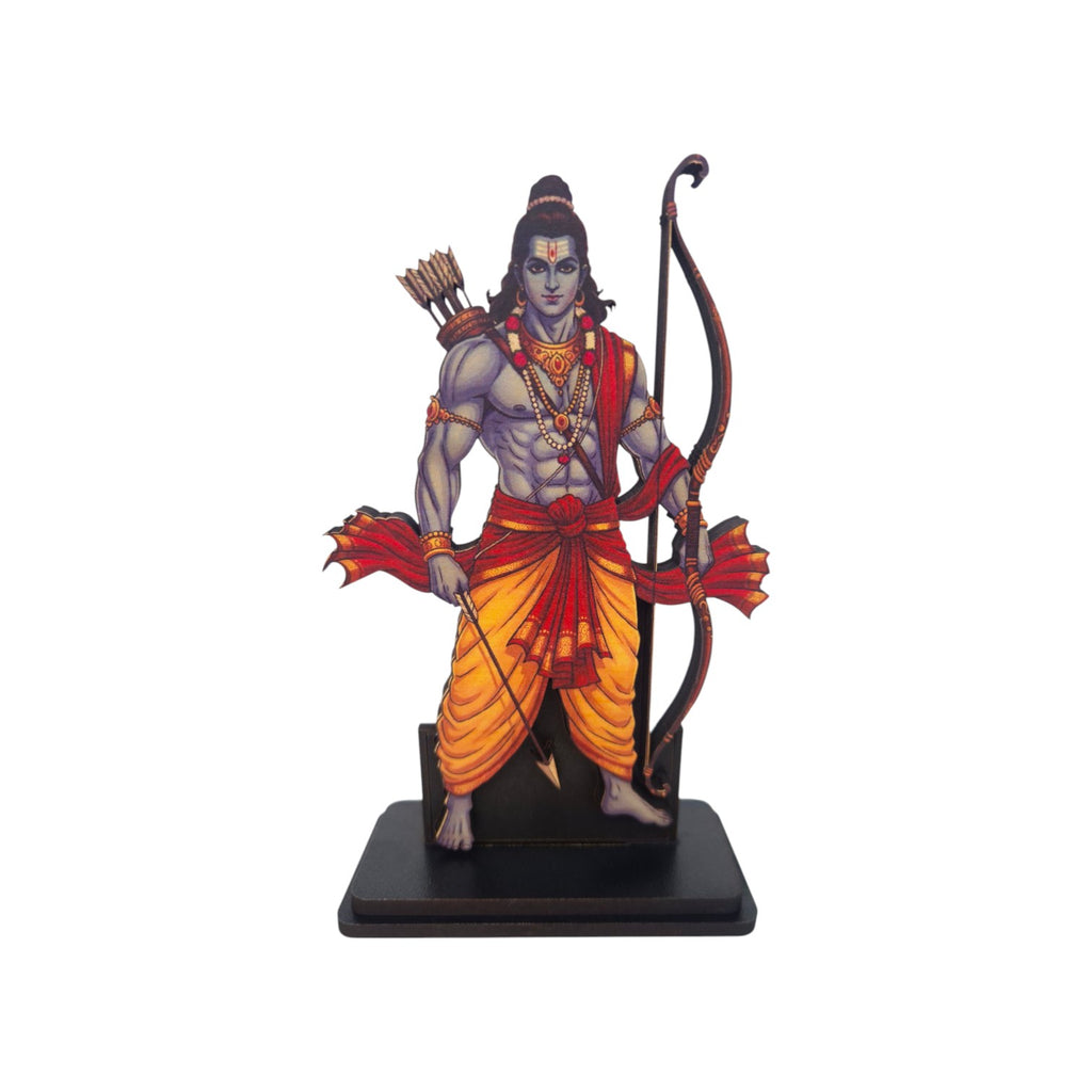 Ram Ji Idol for Car, Home & Office | Lord Ram Showpiece suitable for Desk, Temple, Dashboard
